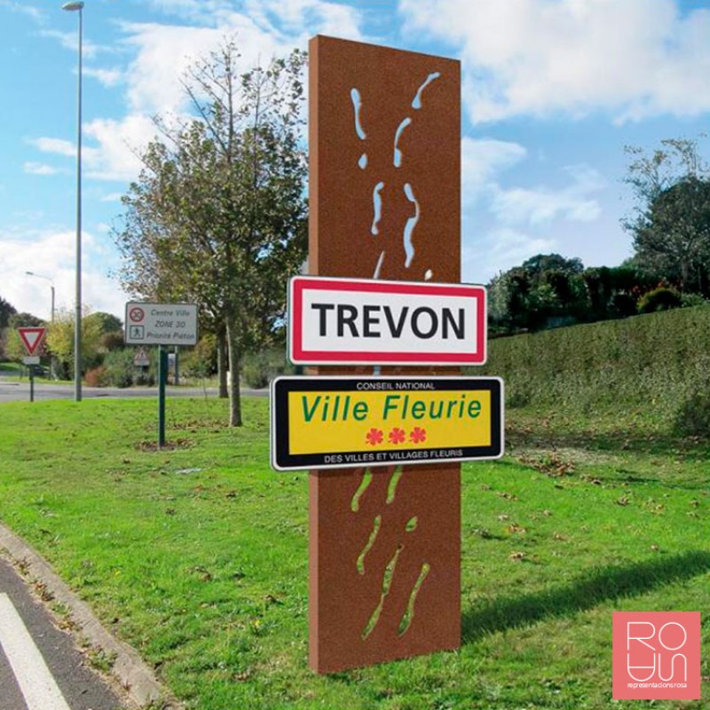 Tòtem entrada ciutat model Venècia